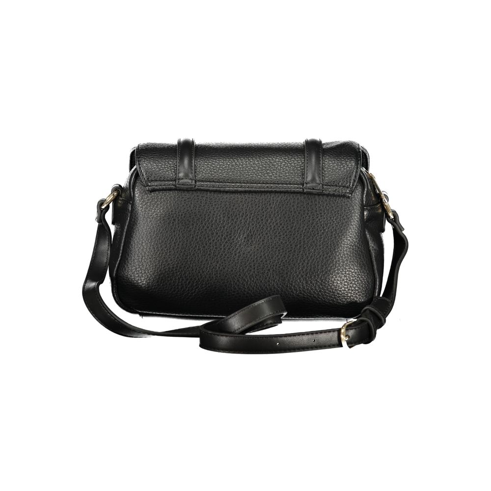 Mario Valentino Black Polyurethane Womens Bag - view 2
