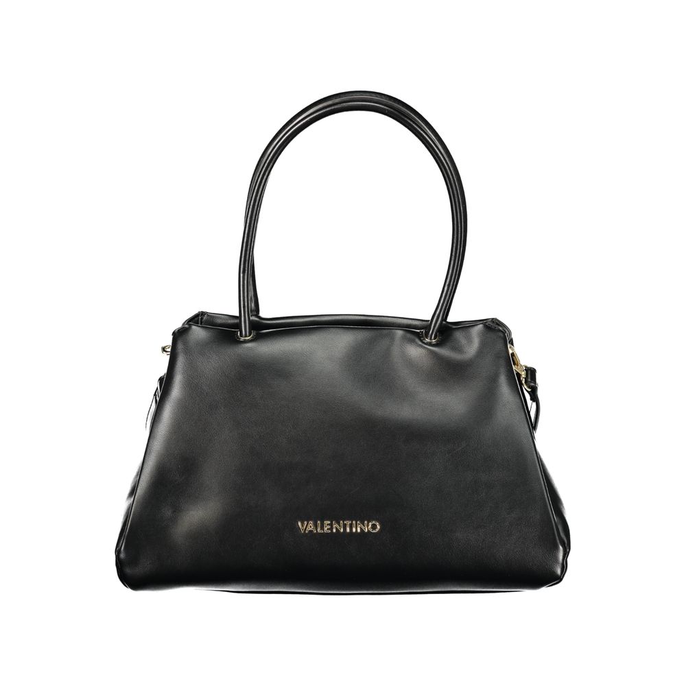 Mario Valentino Black Polyurethane Women's Bag - YSONA