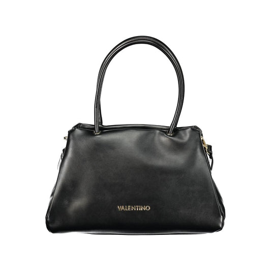 Mario Valentino Black Polyurethane Women's Bag - YSONA