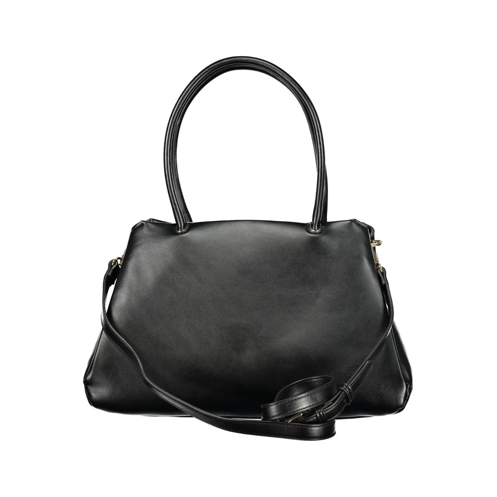 Mario Valentino Black Polyurethane Women's Bag - view 2
