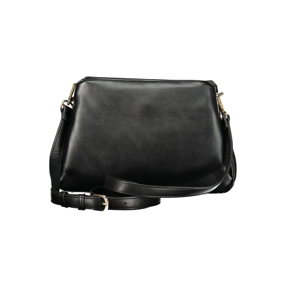 Mario Valentino Black Polyurethane Women's Bag - view 2