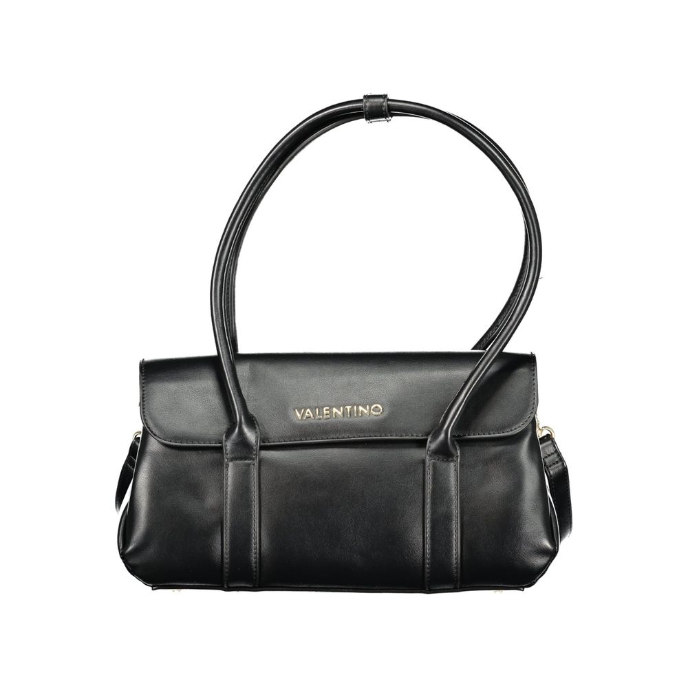 Mario Valentino Black Polyurethane Women's Bag - YSONA