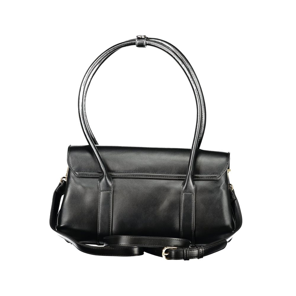 Mario Valentino Black Polyurethane Women's Bag - view 2