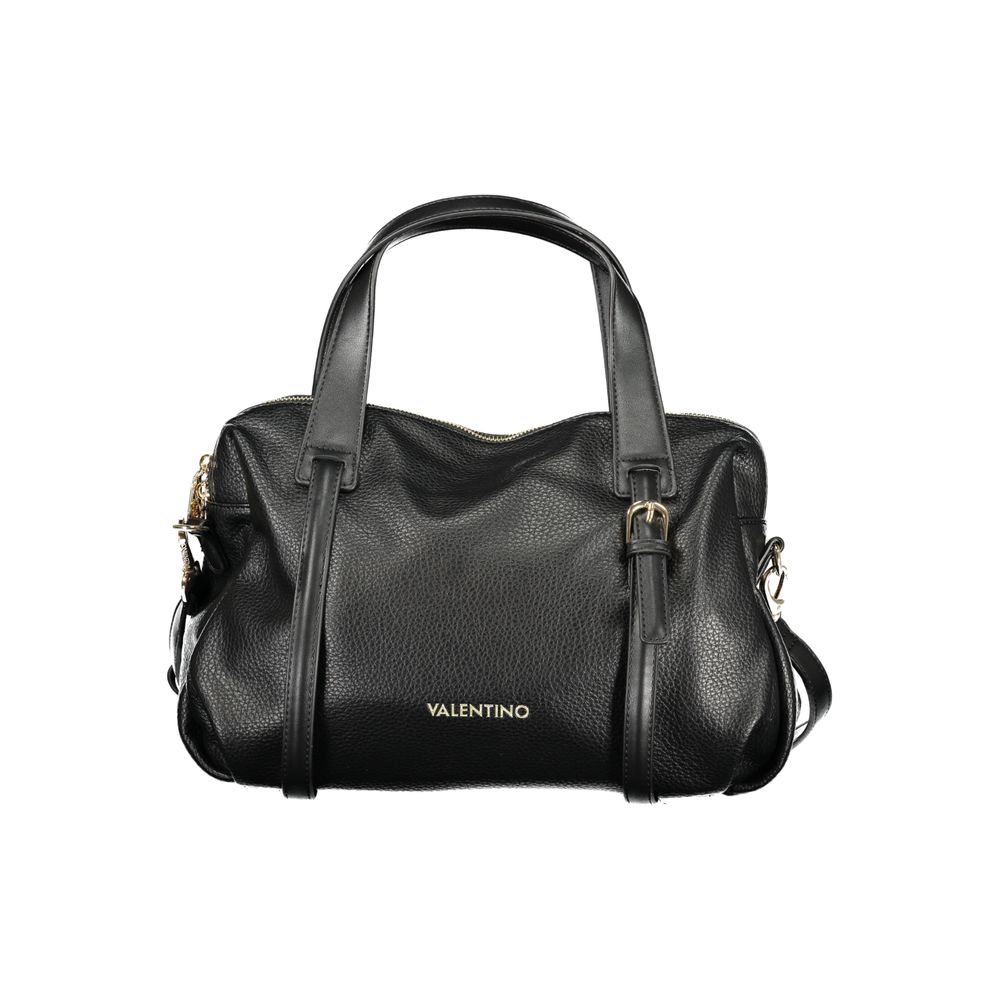 Mario Valentino Black Polyurethane Women's Bag - YSONA
