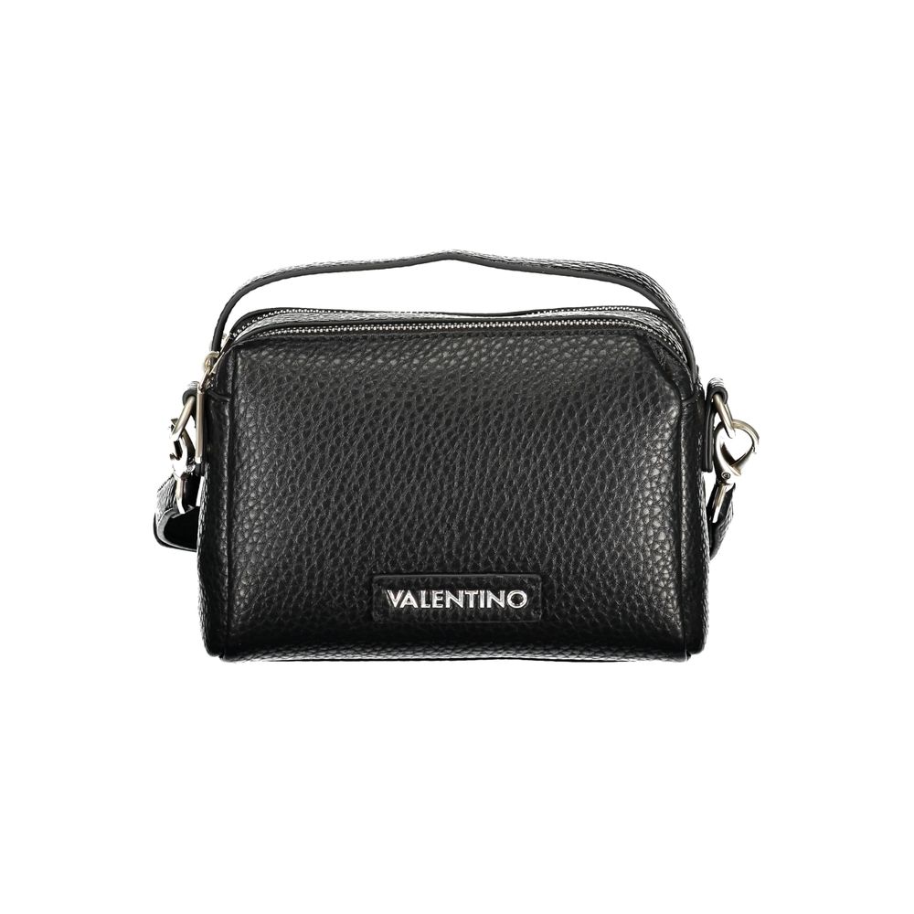 Mario Valentino Black Polyurethane Women's Bag - YSONA