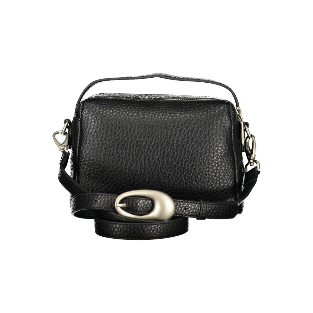 Mario Valentino Black Polyurethane Women's Bag - view 2