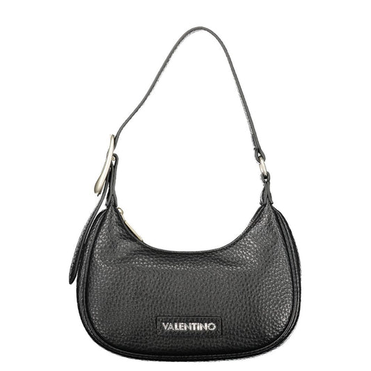 Mario Valentino Black Polyurethane Women's Bag - YSONA