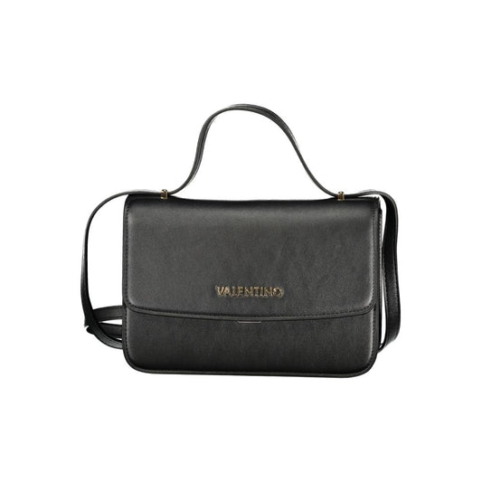 Mario Valentino Black Polyurethane Women's Bag - YSONA