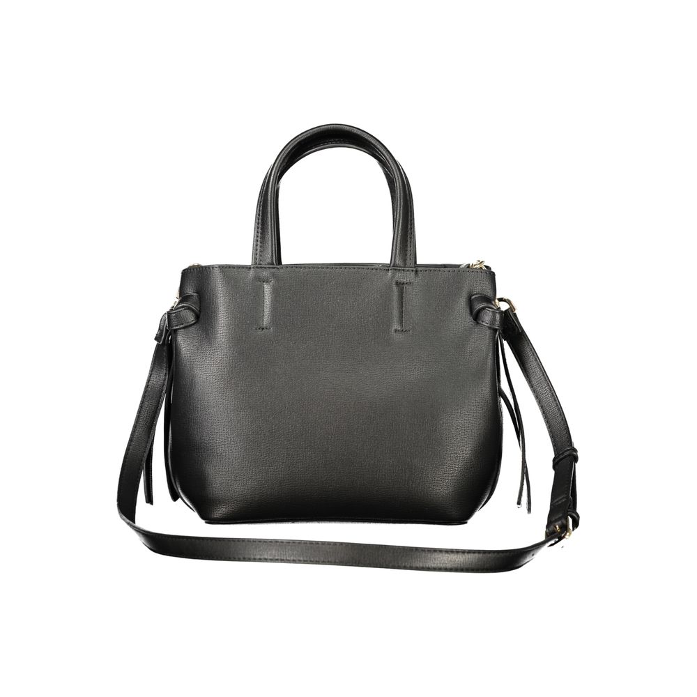 Mario Valentino Black Polyurethane Women's Bag - view 2