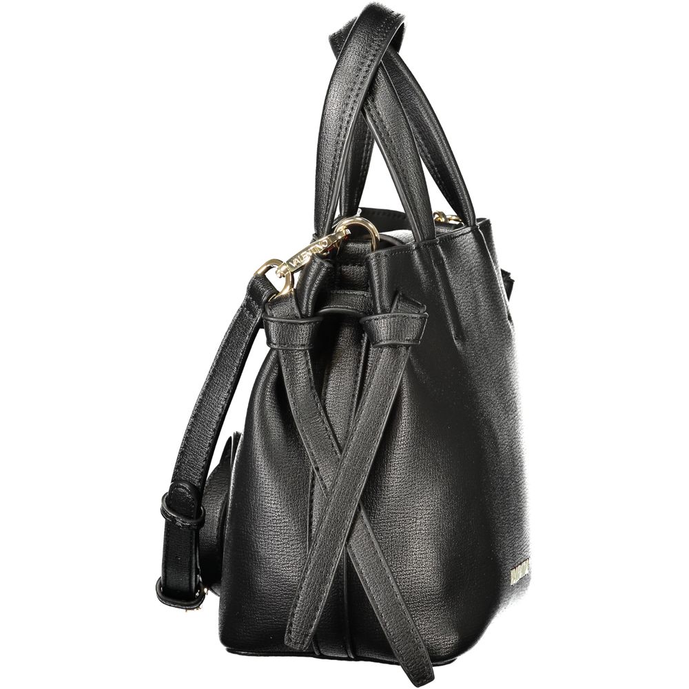 Mario Valentino Black Polyurethane Women's Bag - view 3