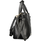 Mario Valentino Black Polyurethane Women's Bag - view 3