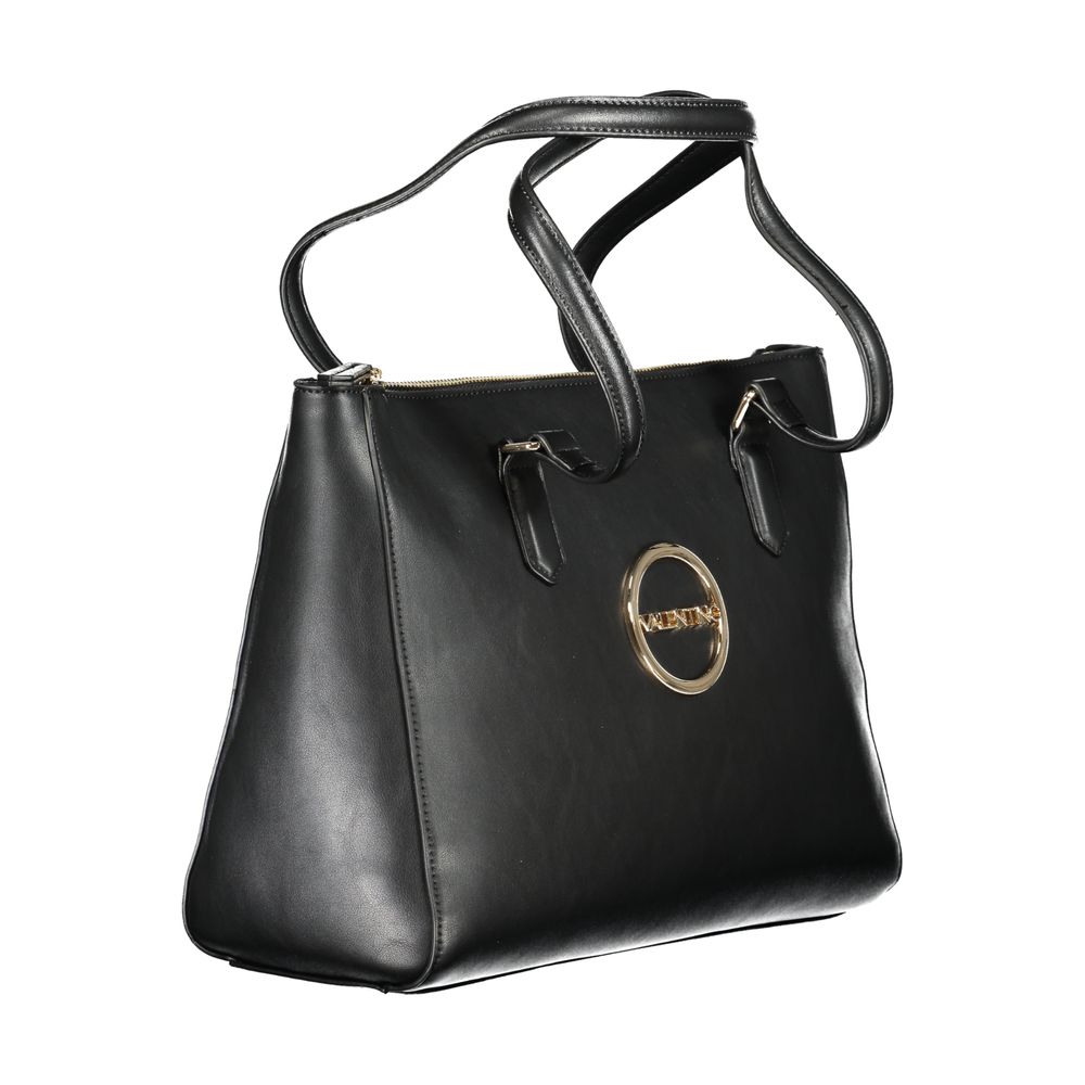 Mario Valentino Black Polyurethane Women's Bag - view 3