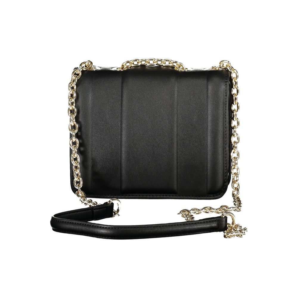 Mario Valentino Black Polyurethane Women's Bag - view 2