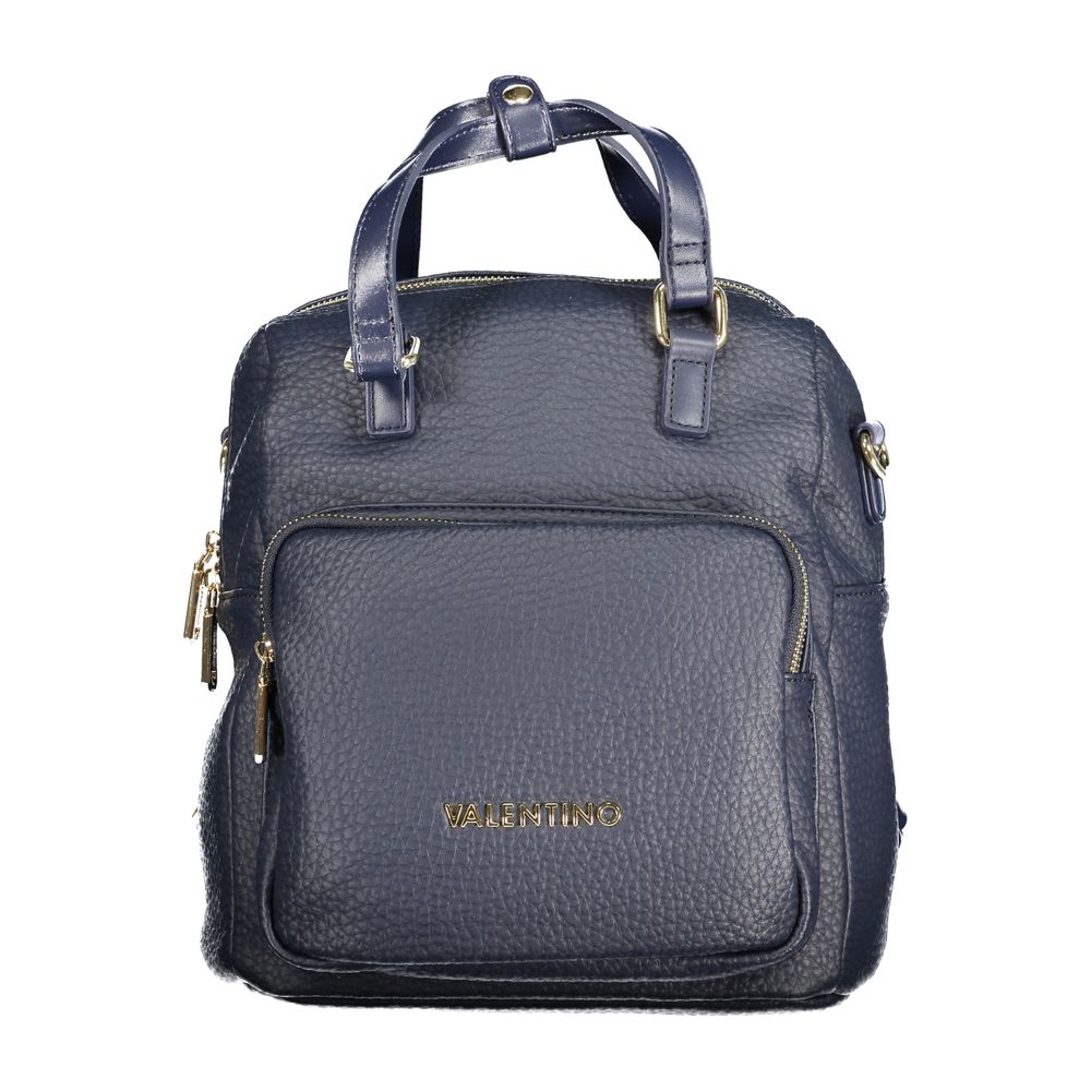 Mario Valentino Blue Polyurethane Women's Backpack - YSONA