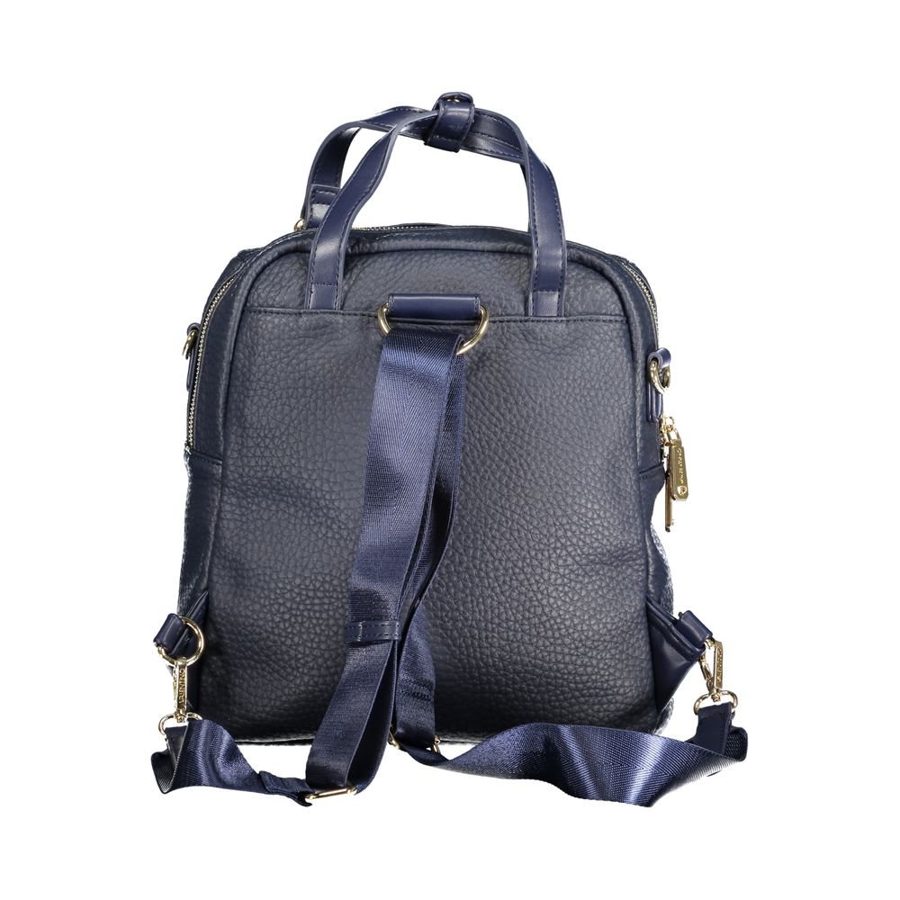 Mario Valentino Blue Polyurethane Women's Backpack - view 2