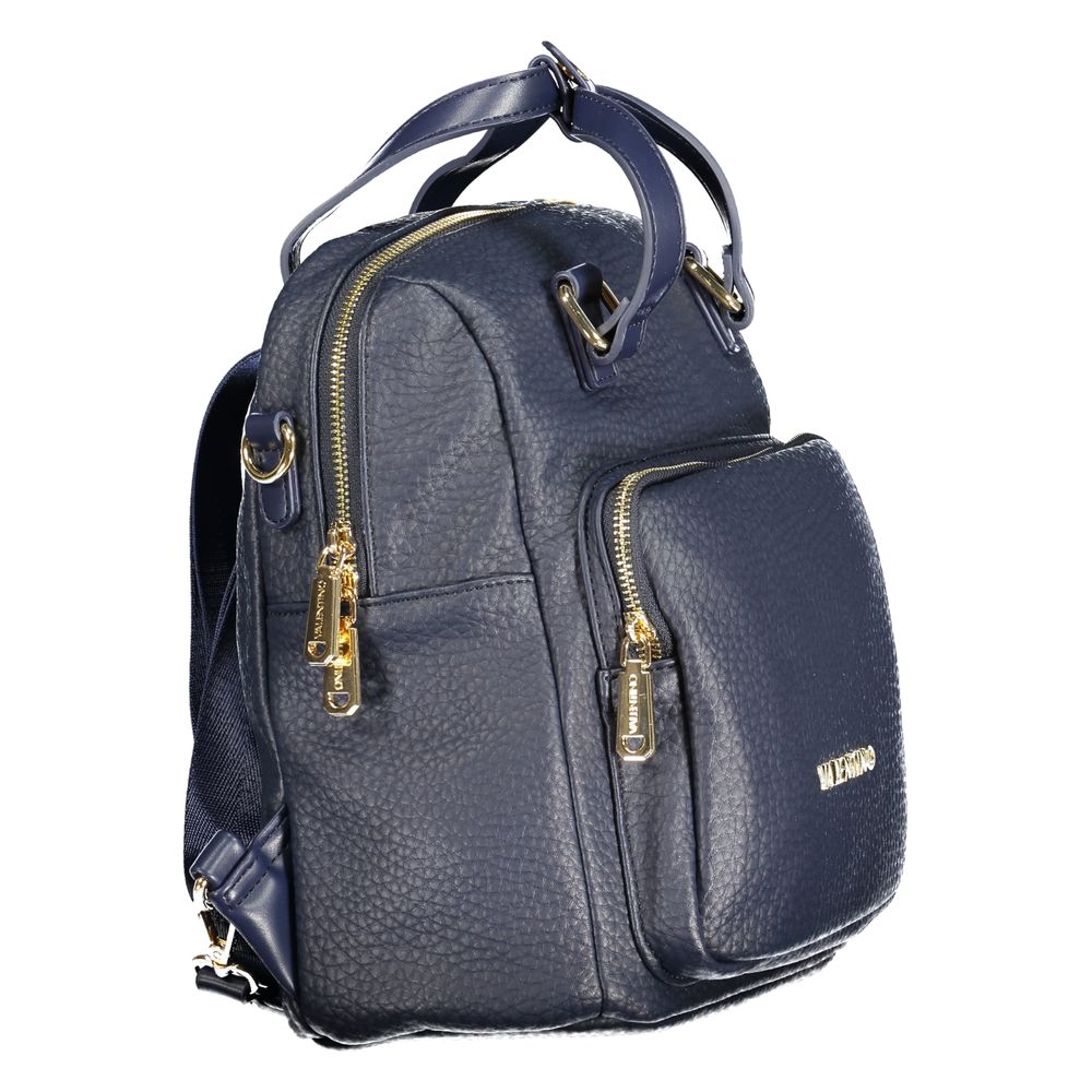 Mario Valentino Blue Polyurethane Women's Backpack - view 3