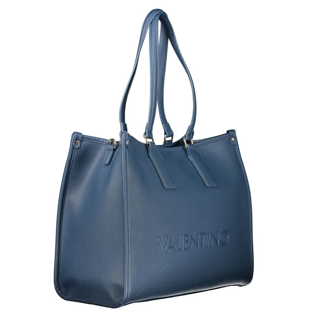 Mario Valentino Blue Polyurethane Women's Bag - view 3