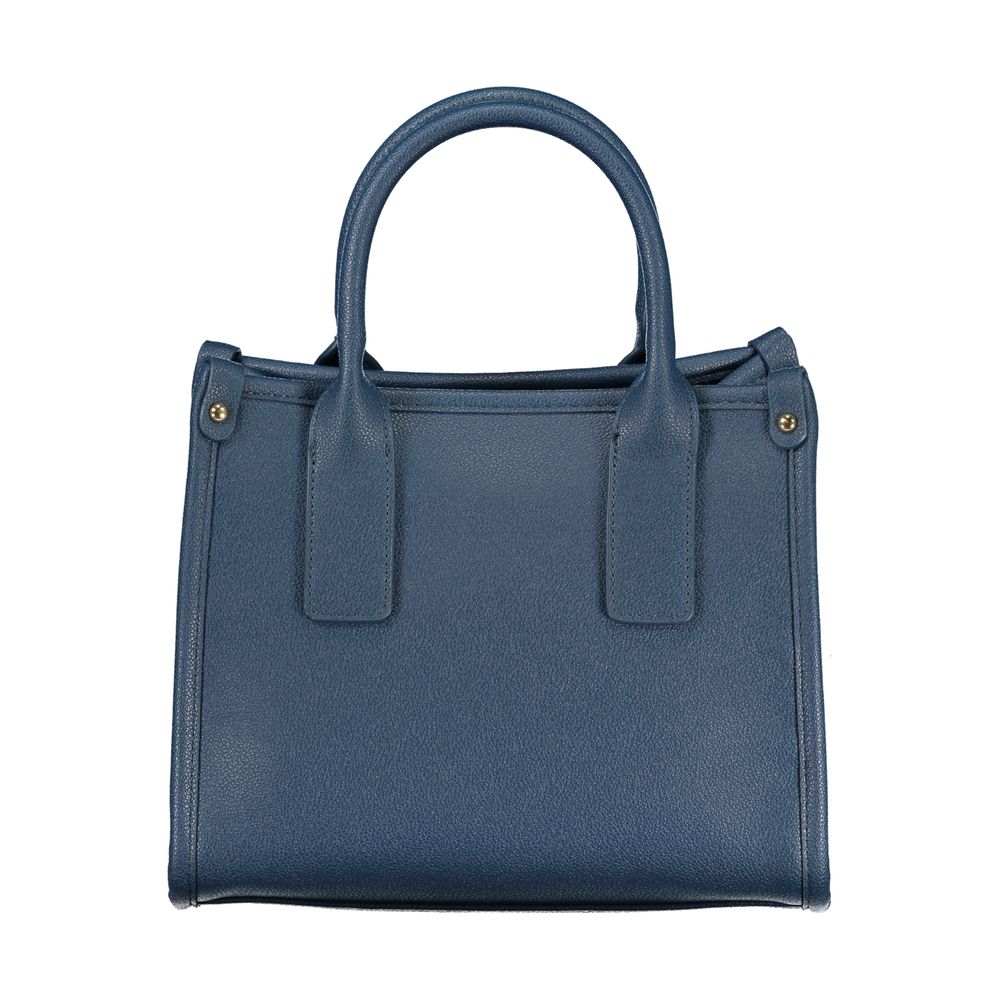 Mario Valentino Blue Polyurethane Women's Bag - view 2
