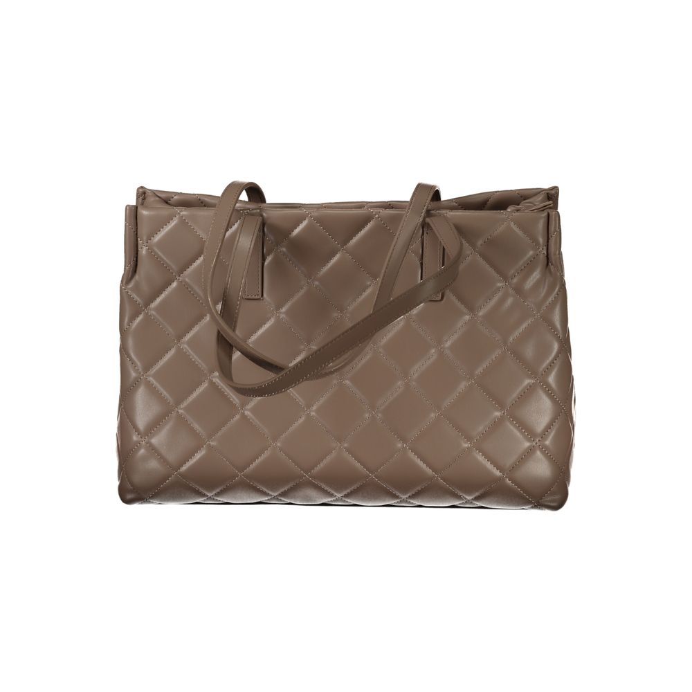 Mario Valentino Brown Polyurethane Women's Bag - view 2