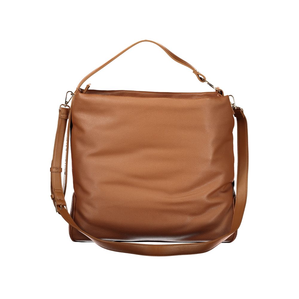 Mario Valentino Brown Polyurethane Women's Bag - view 2