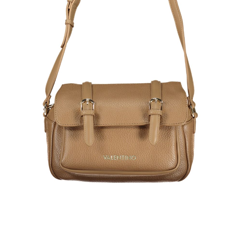 Mario Valentino Brown Polyurethane Women's Bag - YSONA