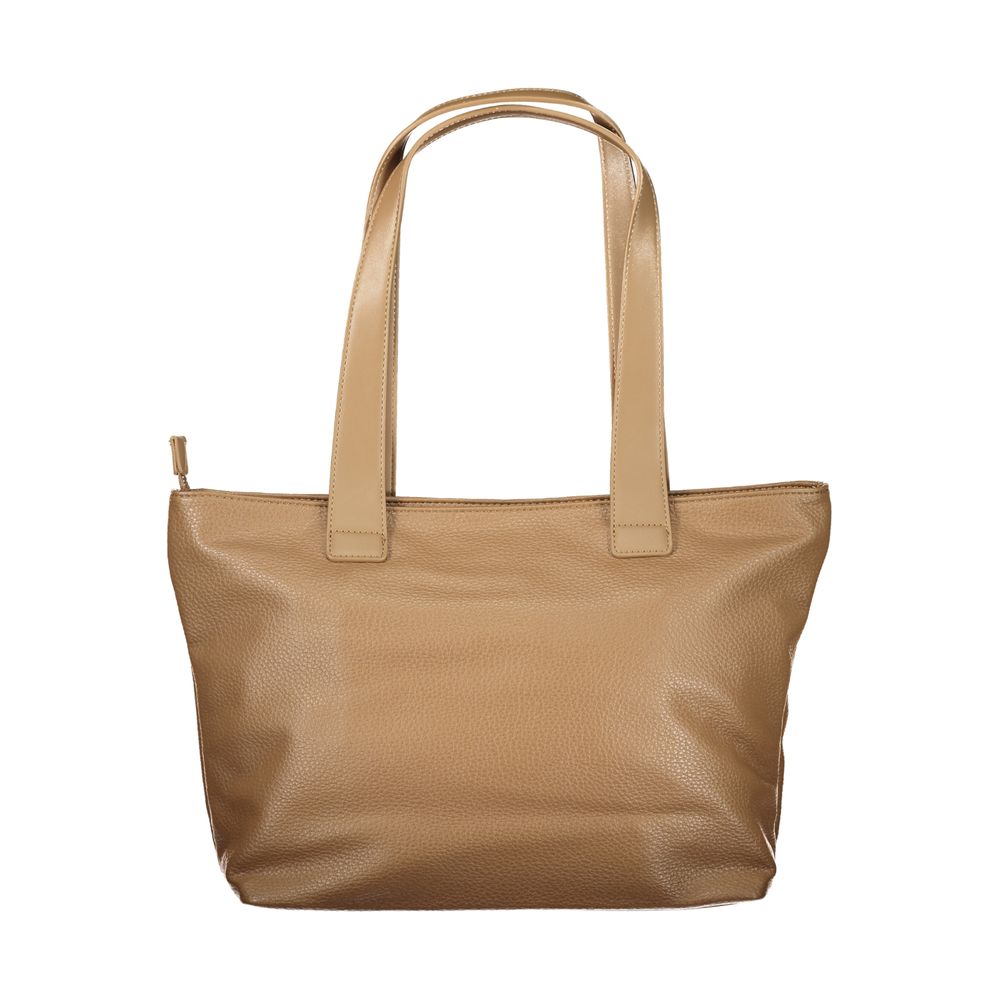 Mario Valentino Brown Polyurethane Womens Bag - view 2