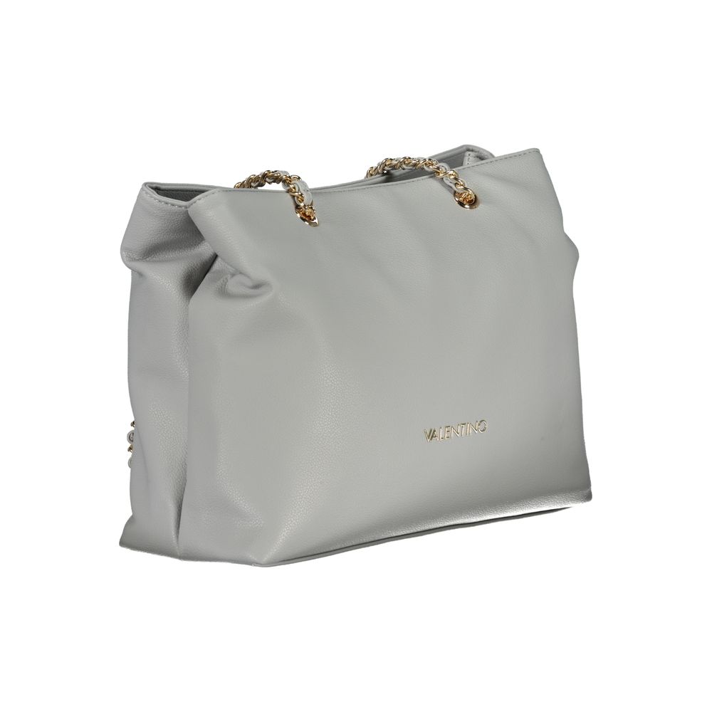 Mario Valentino Gray Polyurethane Women Bag - view 3