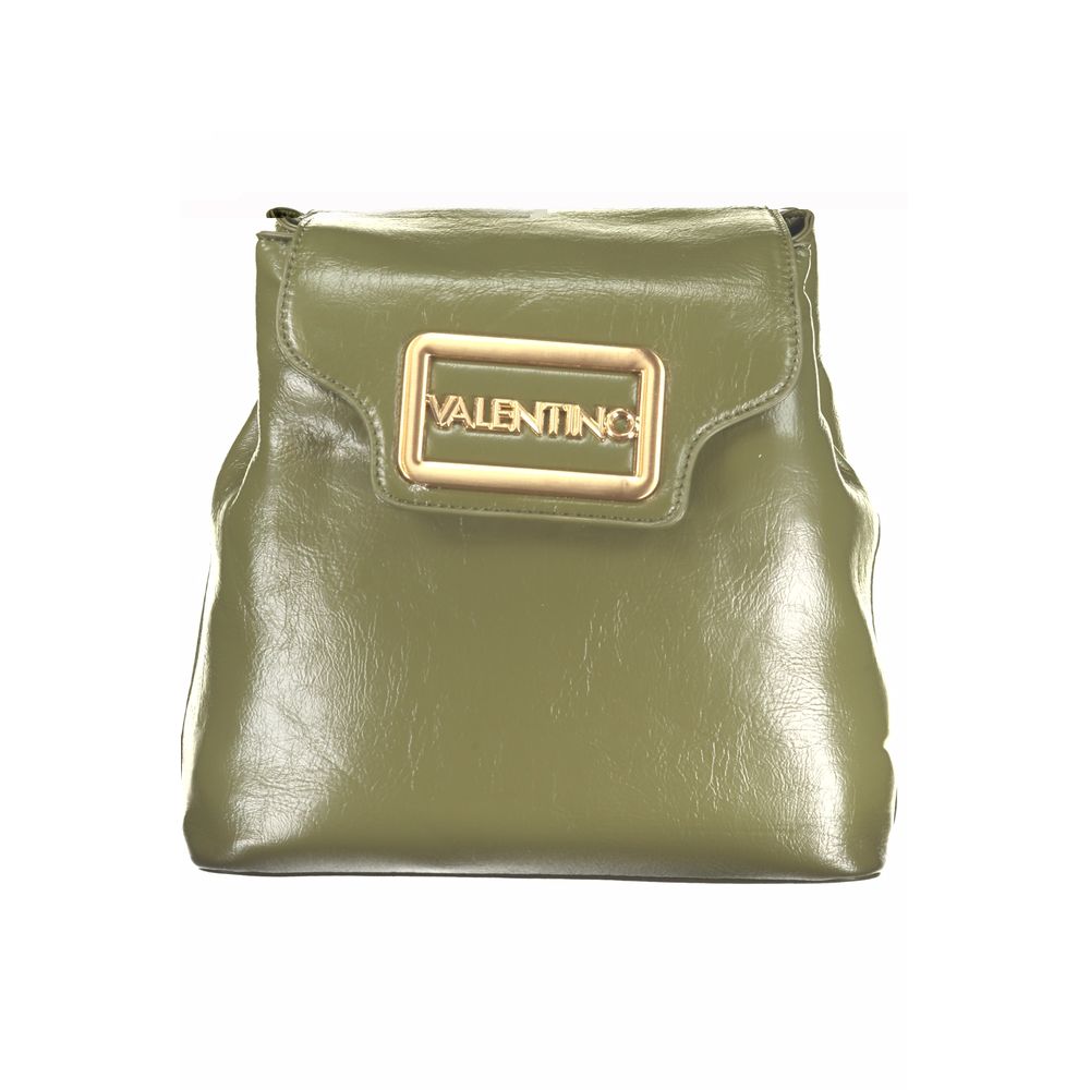 Mario Valentino Green Polyurethane Women's Backpack - YSONA