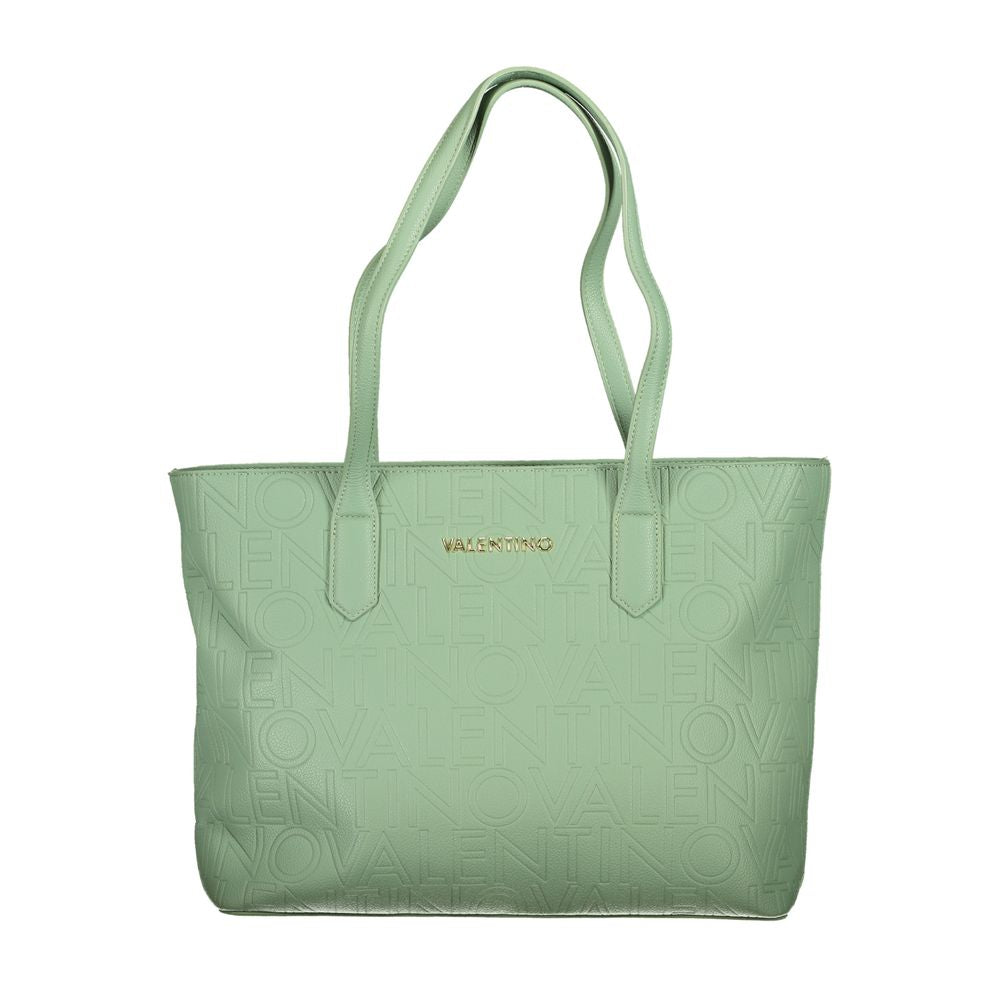 Mario Valentino Green Polyurethane Women's Handbag - YSONA