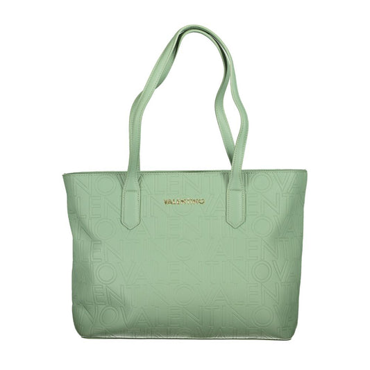 Mario Valentino Green Polyurethane Women's Handbag - YSONA