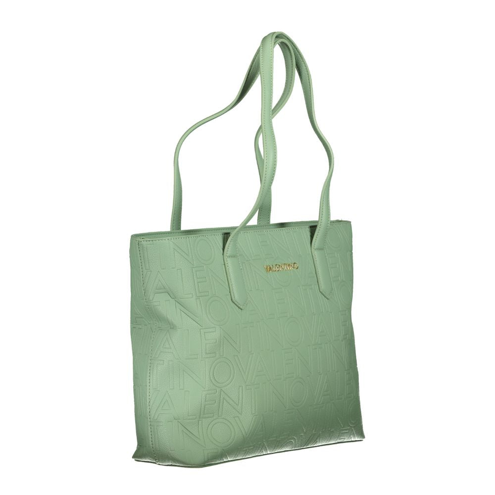 Mario Valentino Green Polyurethane Women's Handbag - view 3