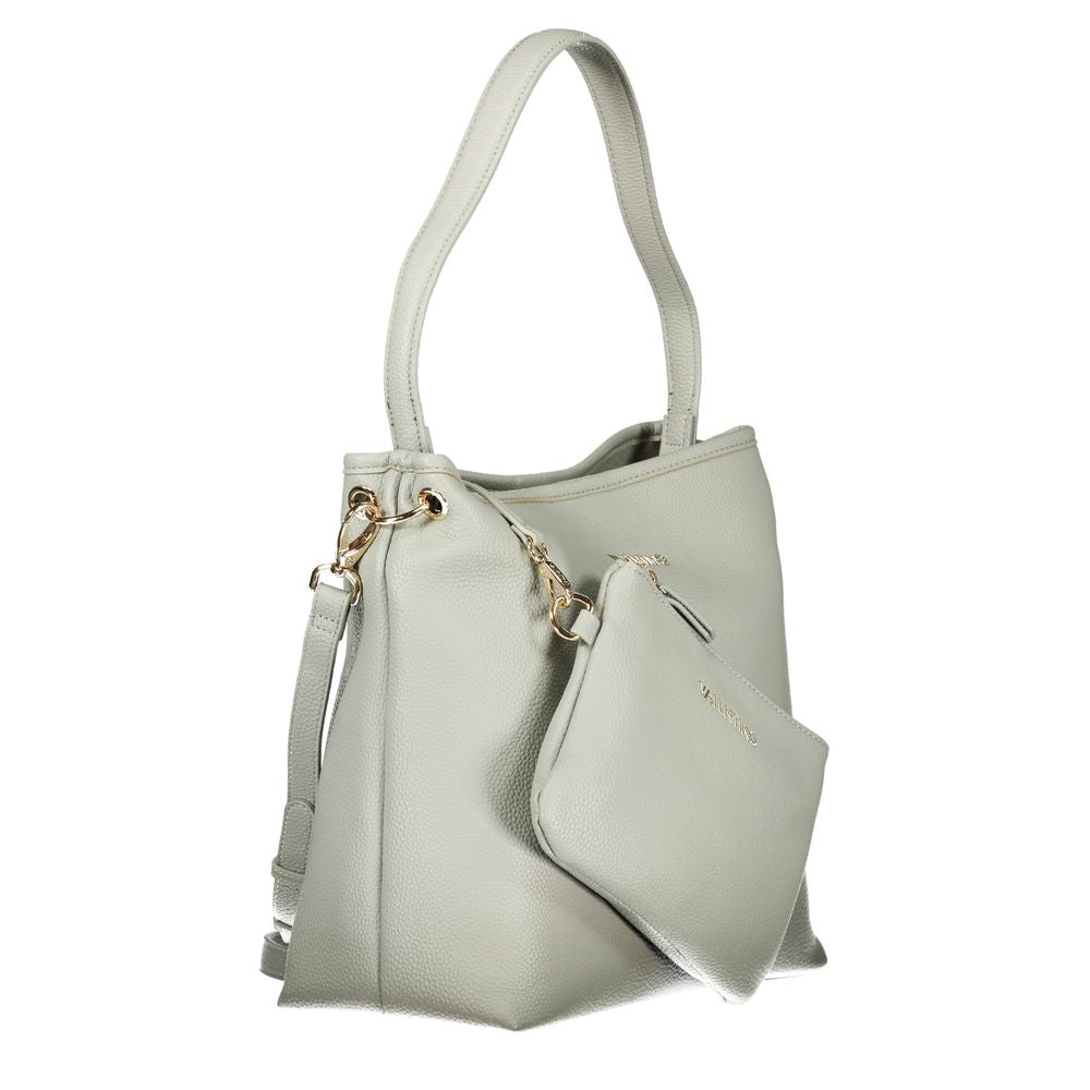 Mario Valentino Grey Polyurethane Women's Bag - view 3