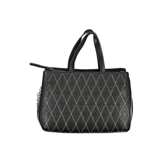 Mario Valentino Nero Poliuretano Donna Bag with Adjustable and Removable Strap - YSONA