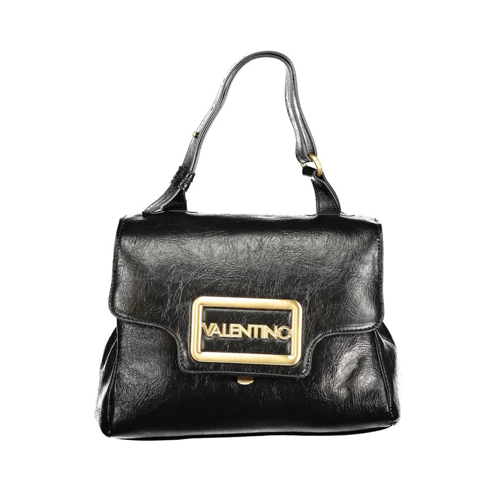 Mario Valentino Nero Poliuretano Women Bag With Adjustable Handle - YSONA