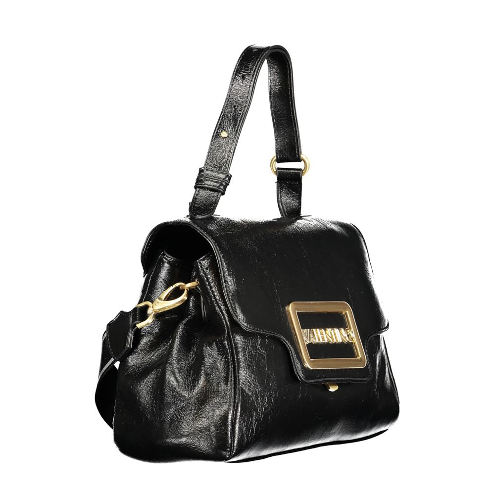 Mario Valentino Nero Poliuretano Women Bag With Adjustable Handle - view 3