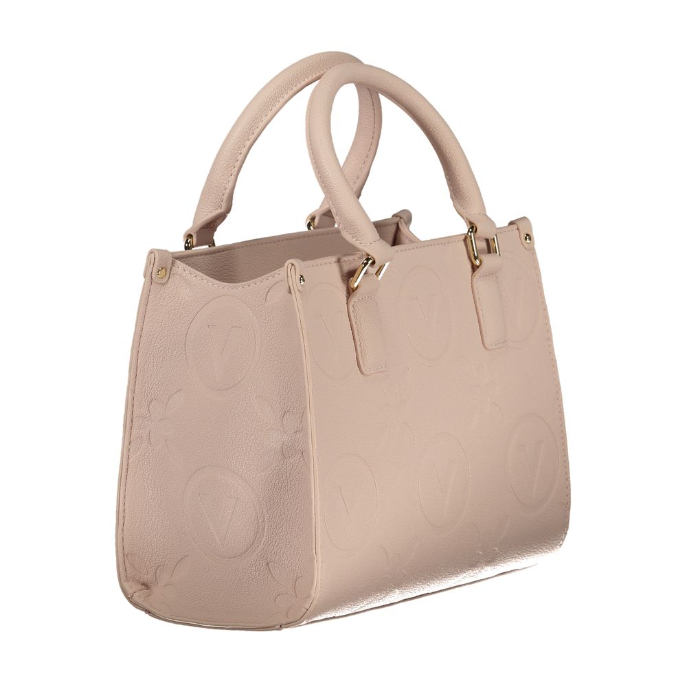 Mario Valentino Pink Polyurethane Women's Bag with Handles - view 3