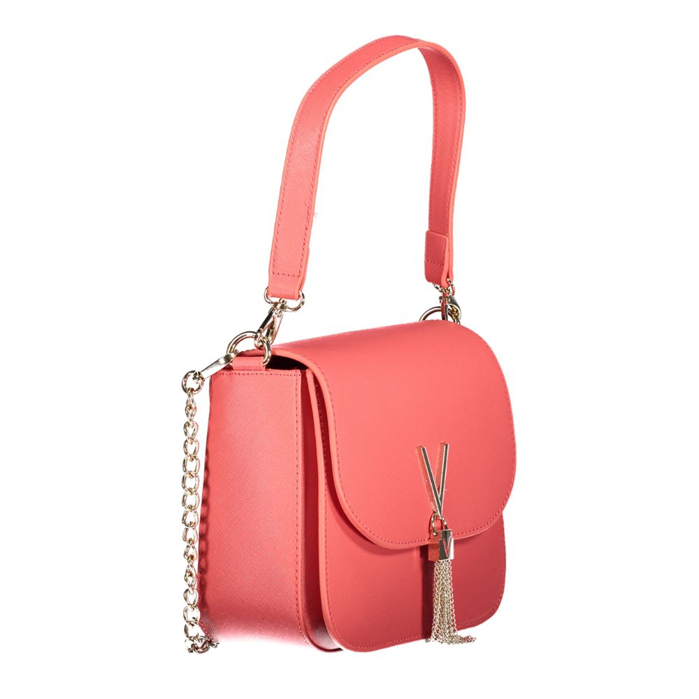 Mario Valentino Rosa Poliuretano Womens Bag with Removable Handles and Pockets - view 3