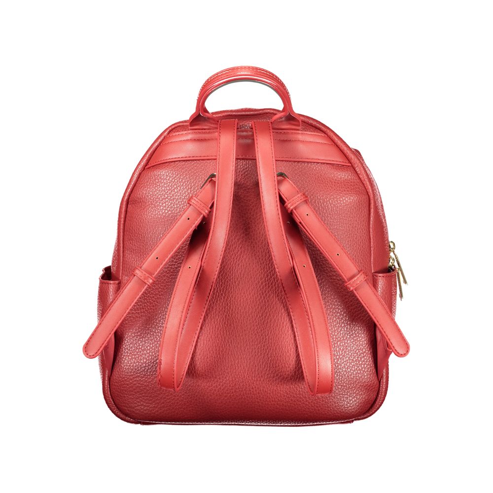 Mario Valentino Rosso Polyurethane Women's Backpack - view 2