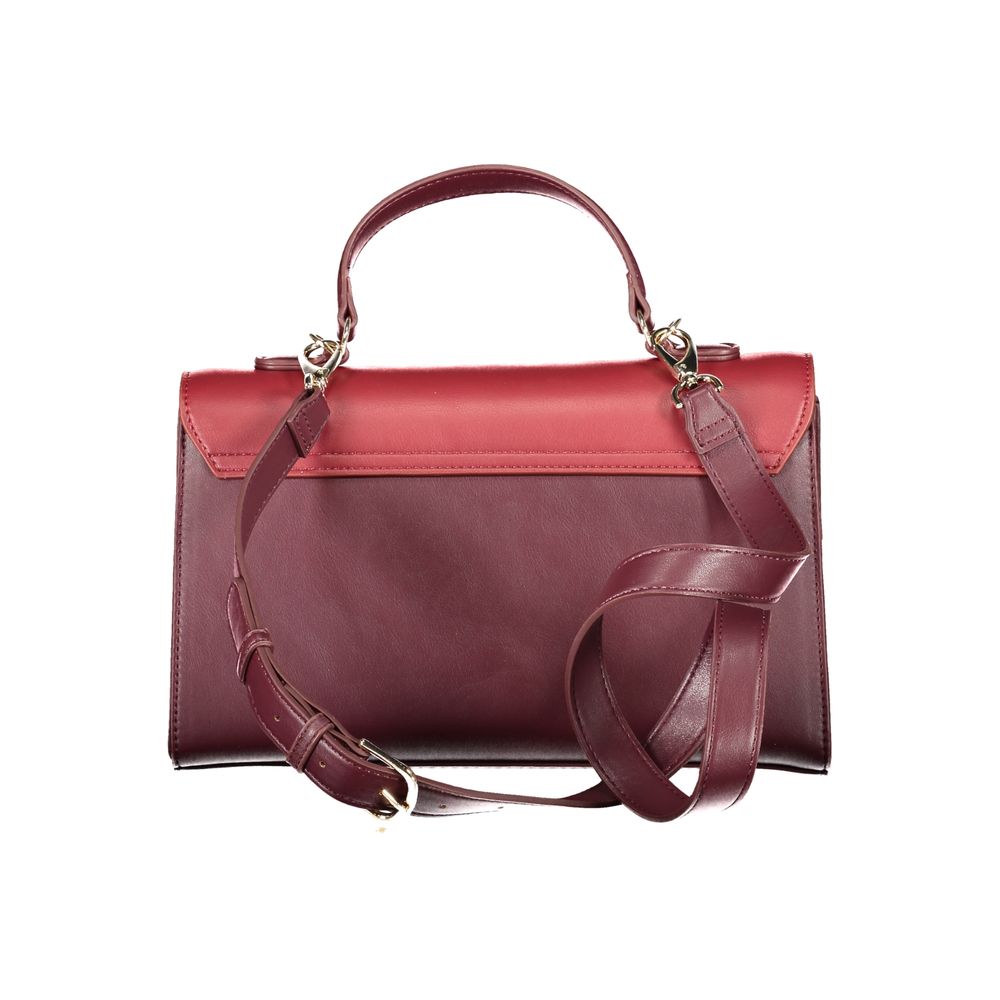 Mario Valentino Rosso Polyurethane Women's Bag - view 2