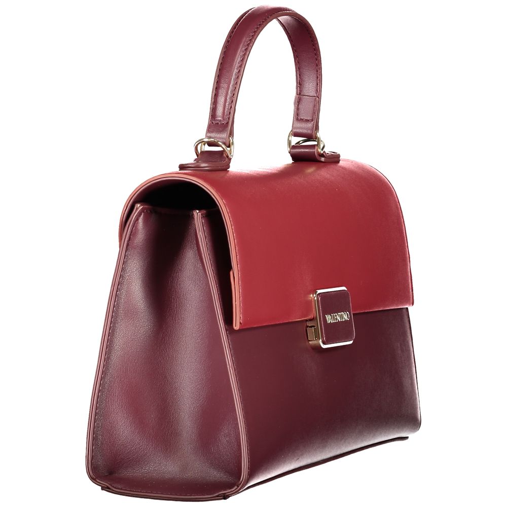 Mario Valentino Rosso Polyurethane Women's Bag - view 3