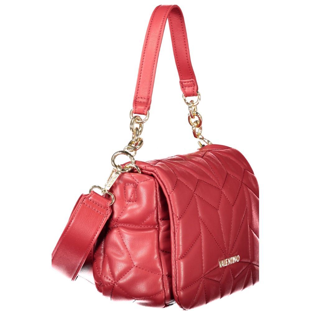 Mario Valentino Rosso Polyurethane Women's Bag - view 3
