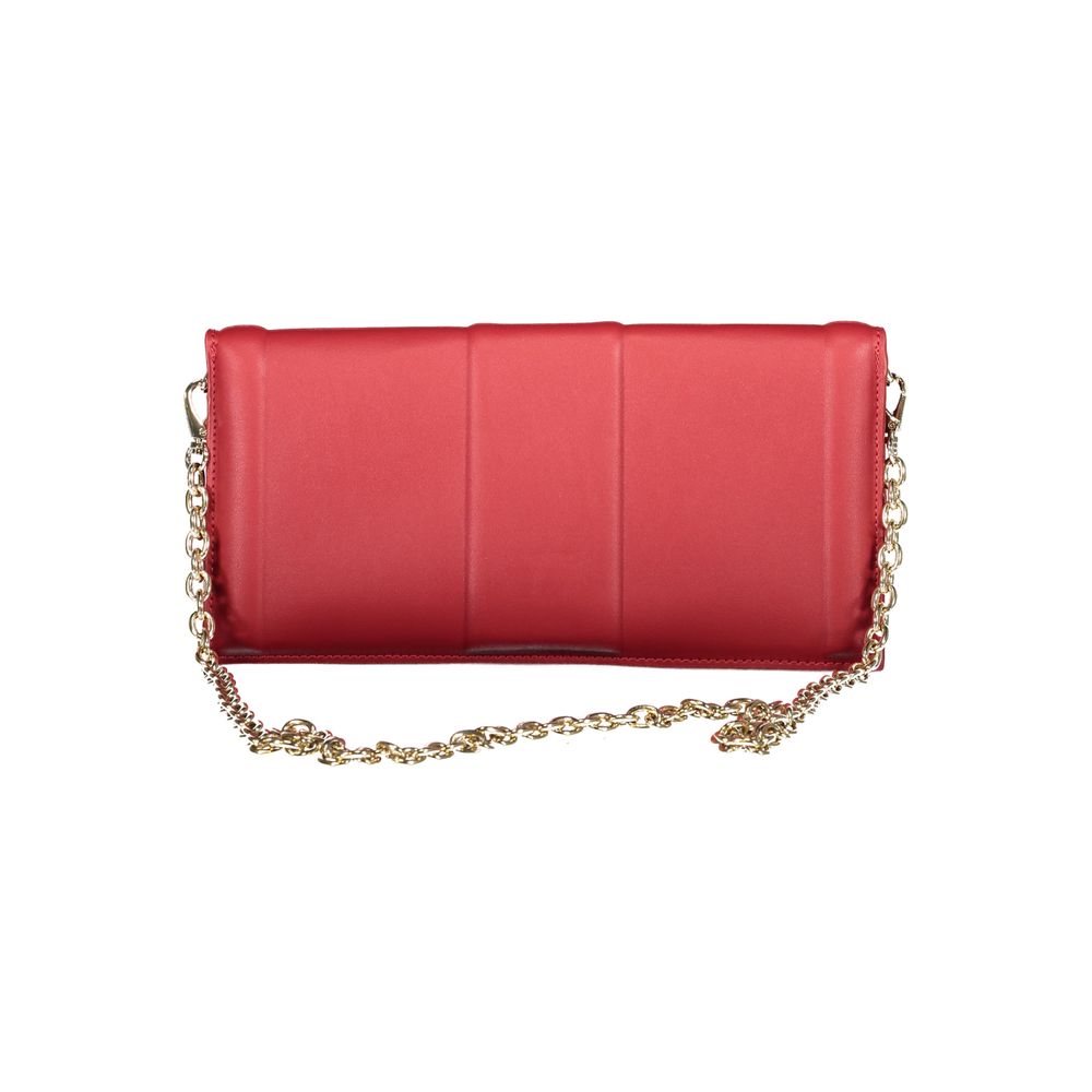 Mario Valentino Rosso Polyurethane Women's Bag for Effortless Style and Elegance - view 2