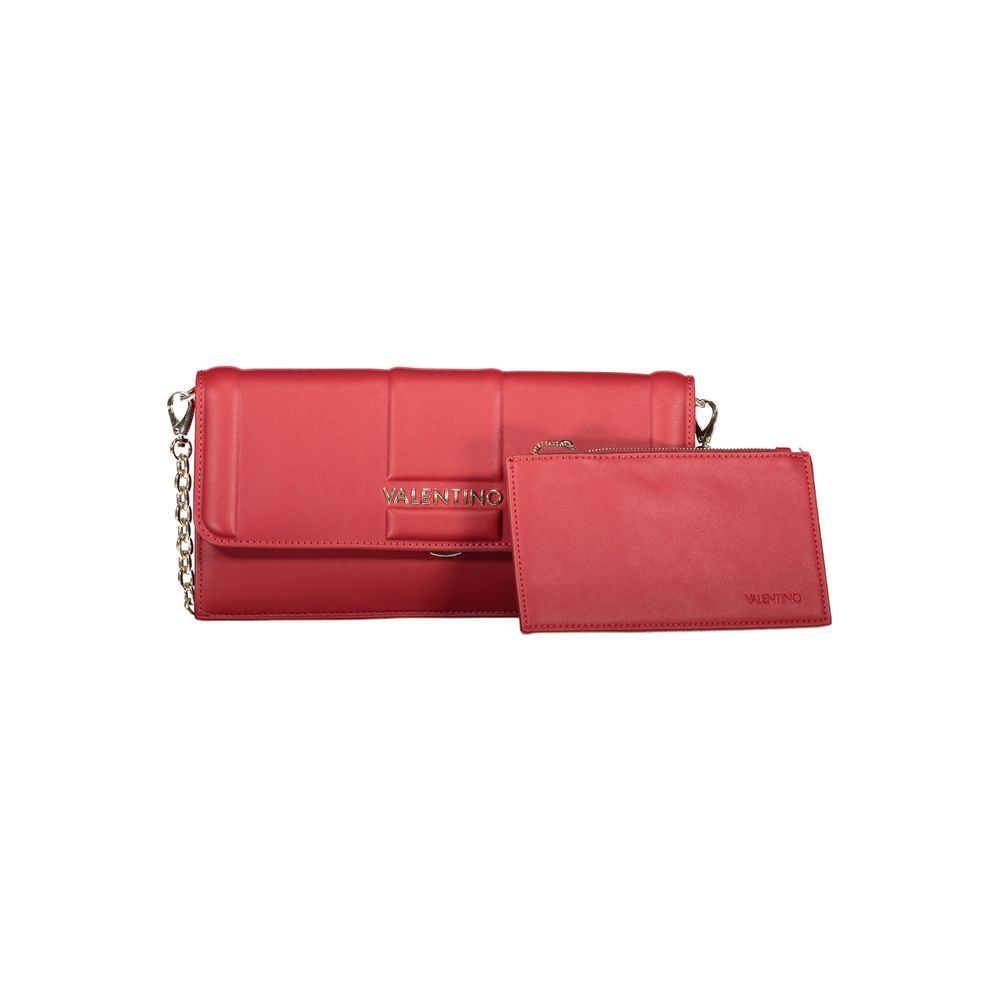 Mario Valentino Rosso Polyurethane Women's Bag for Effortless Style and Elegance - view 3