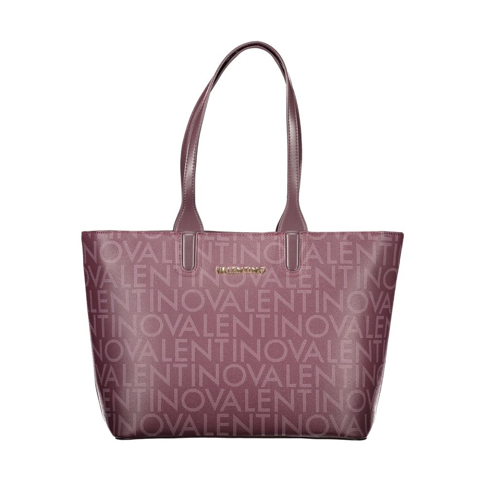 Mario Valentino Rosso Polyurethane Women's Bag with Handles - YSONA