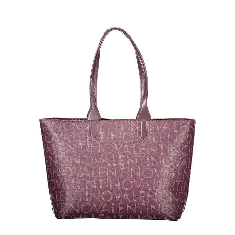 Mario Valentino Rosso Polyurethane Women's Bag with Handles - view 2