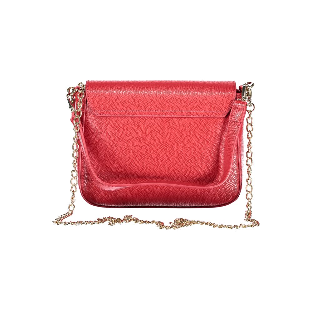 Mario Valentino Rosso Polyurethane Women's Bag With Removable Shoulder Strap - view 2