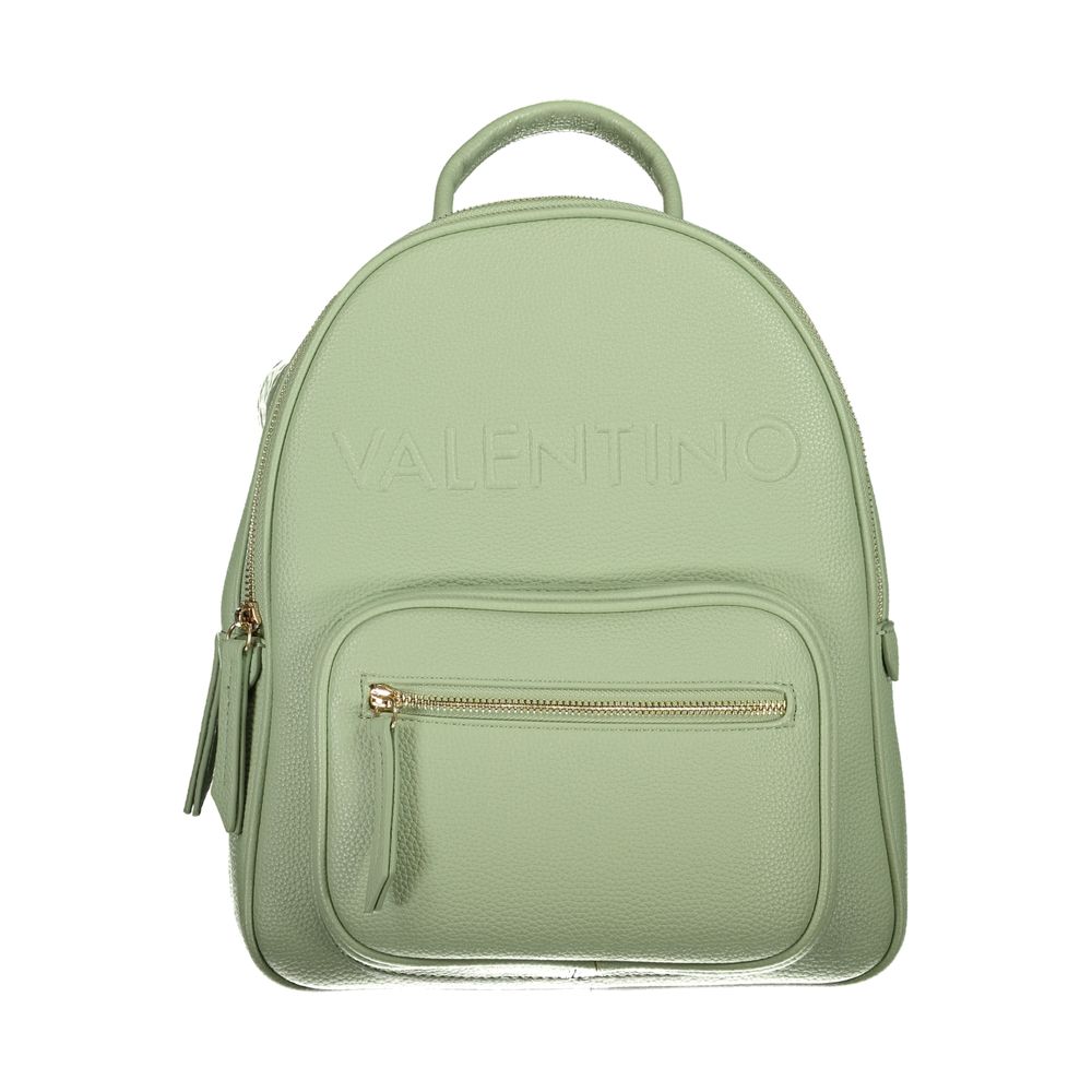 Mario Valentino Verde Polyurethane Women's Backpack - YSONA