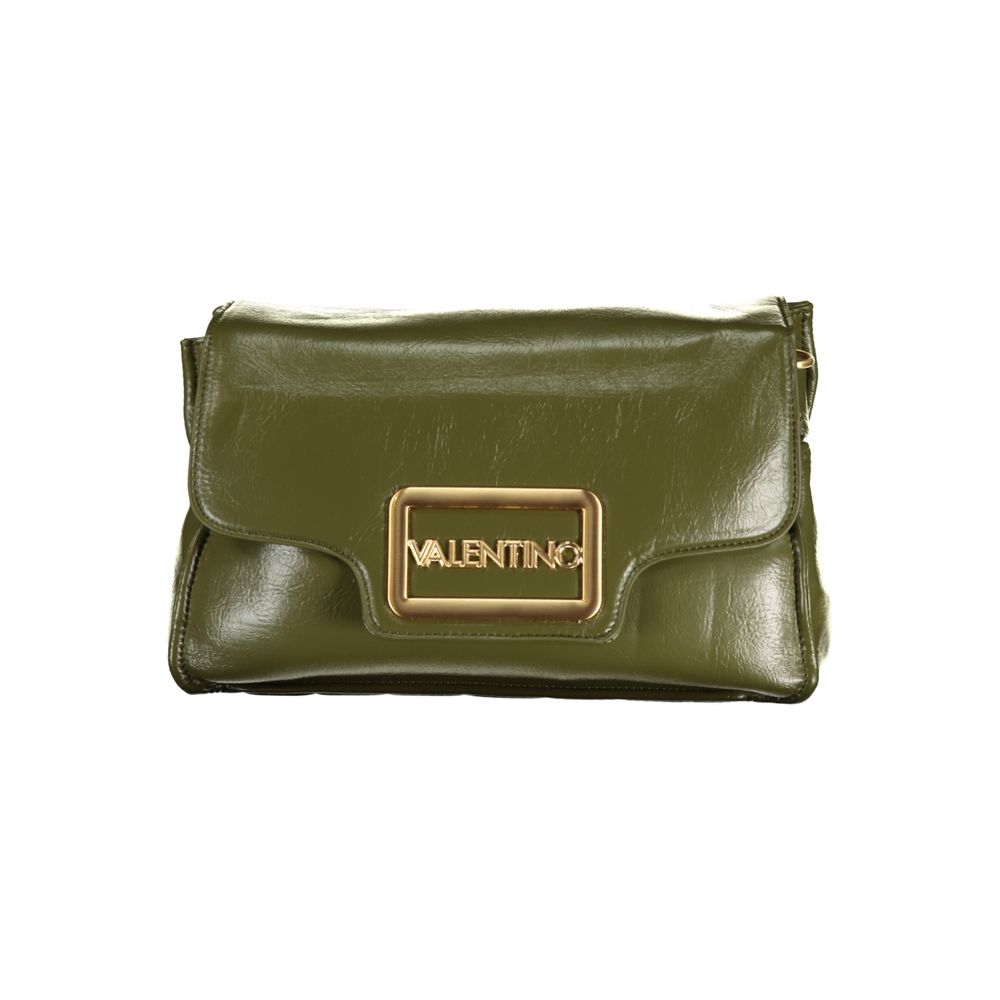 Mario Valentino Verde Polyurethane Women's Bag with Adjustable Strap - YSONA