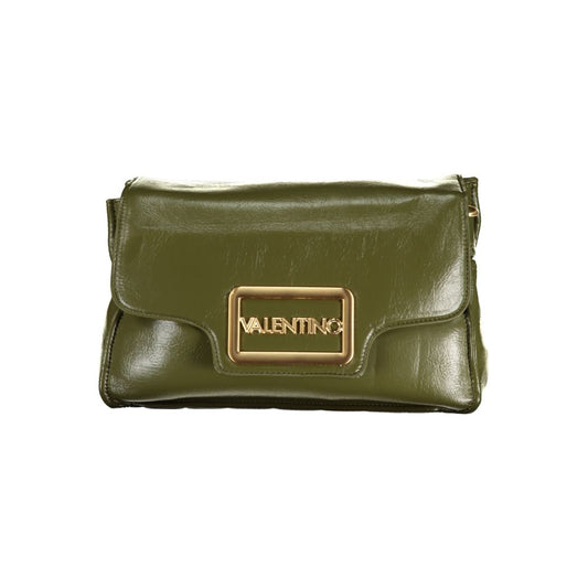 Mario Valentino Verde Polyurethane Women's Bag with Adjustable Strap - YSONA