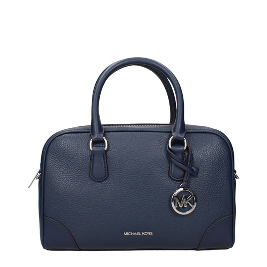 Michael Kors Blue Leather Handbag - YSONA